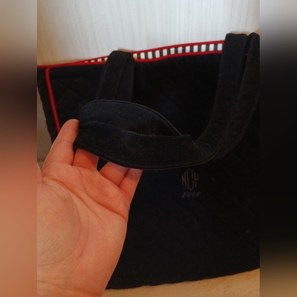 Rare vintage velvet year 2002 tote bag - Picture 4 of 8